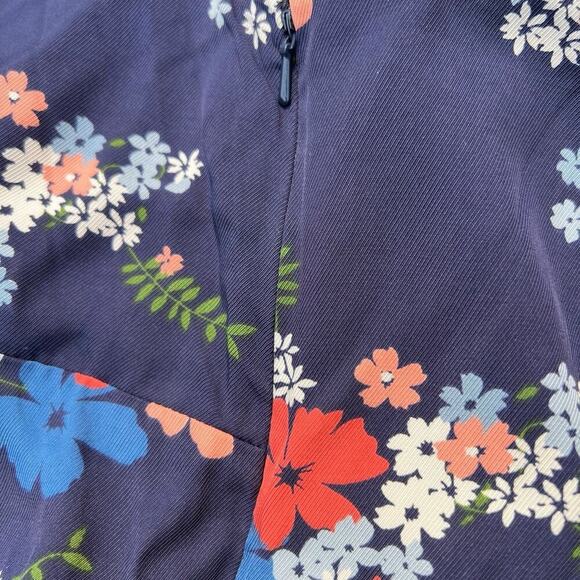 MICHAEL KORS, navy floral sundress, women's size S - Picture 9 of 12